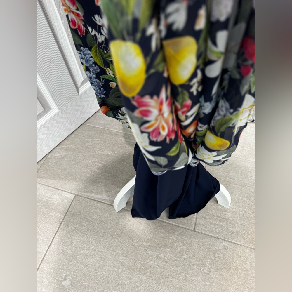🌺🆕Sachin + Babi One Shoulder Chelsea Floral Gown, Size 4🌺 - Picture 8 of 16